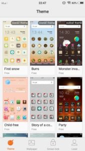 vivo v5 themes