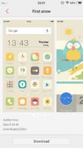 vivo v5 themes