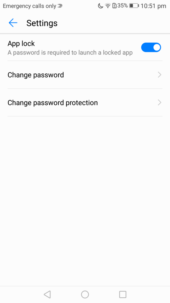 emui app lock