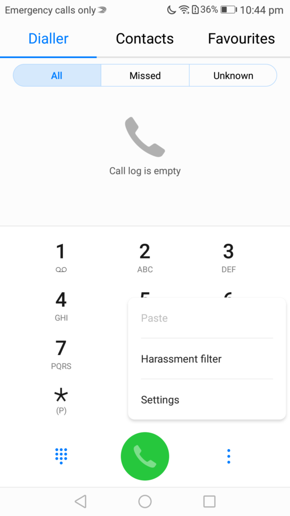 emui call block