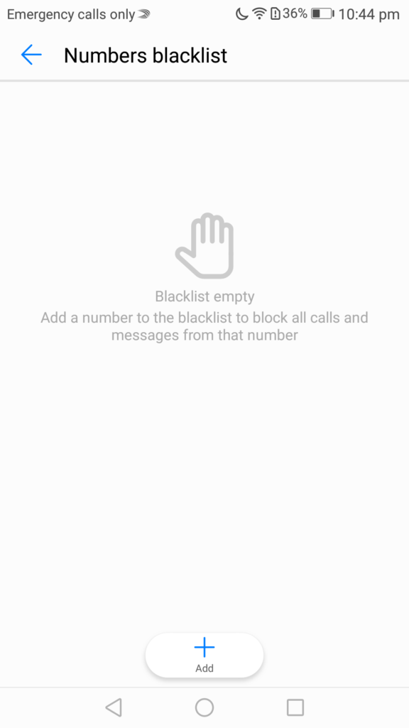 emui call block