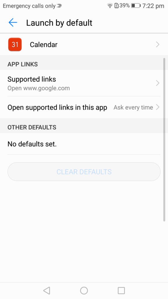 emui default app