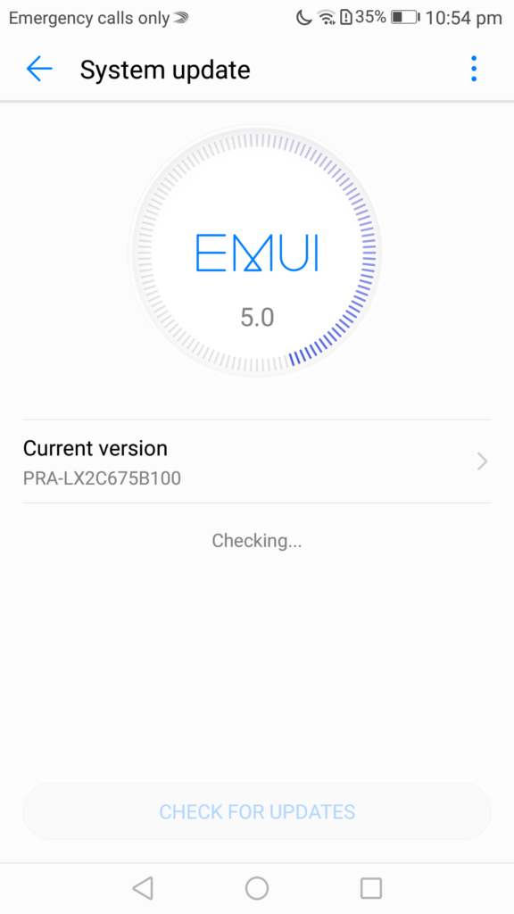 emui update phone