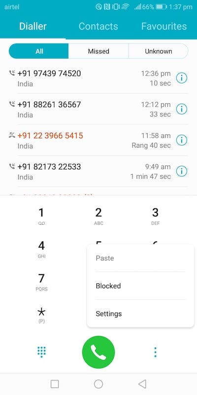 Honor Emui 8 Reject Calls With Sms Set Custom Messages Gadgetdetail