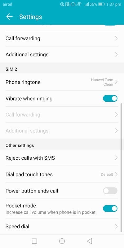 Honor Emui 8 Reject Calls With Sms Set Custom Messages Gadgetdetail