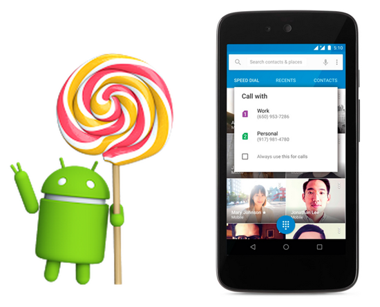 Android 5.1 Lollipop update