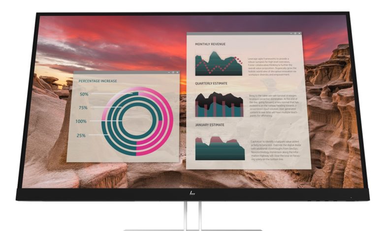 CES 2021] HP E24u G4 and E27u G4 monitors announced - GadgetDetail